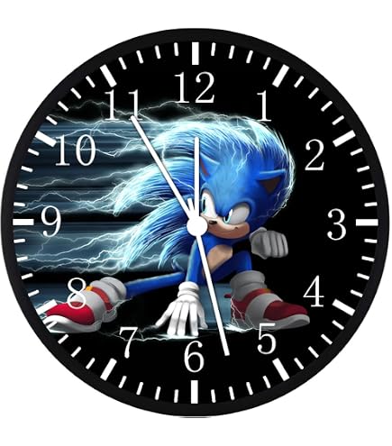 Amazon.com: Accutime Sonic The Hedgehog and Tails Back to Back 12